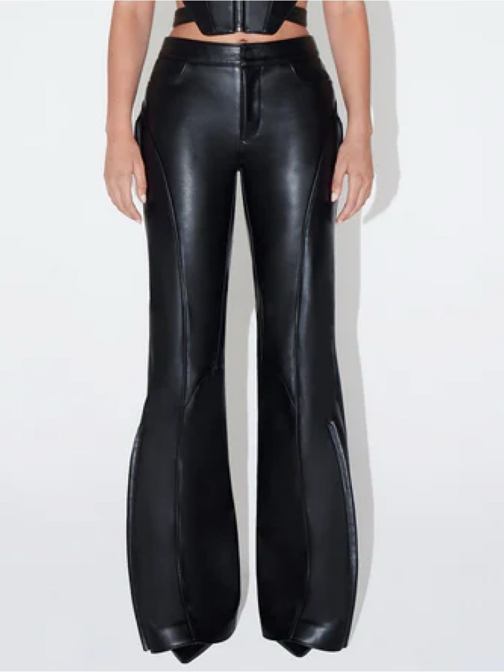 Khy Faux Leather Pant - Picture 2 of 2